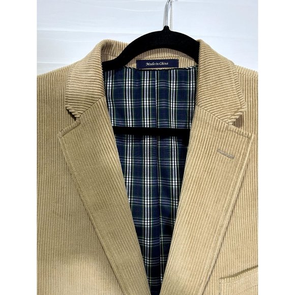 Alan‎ Flusser Corduroy Sport Coat - Size 48L - Picture 4 of 7